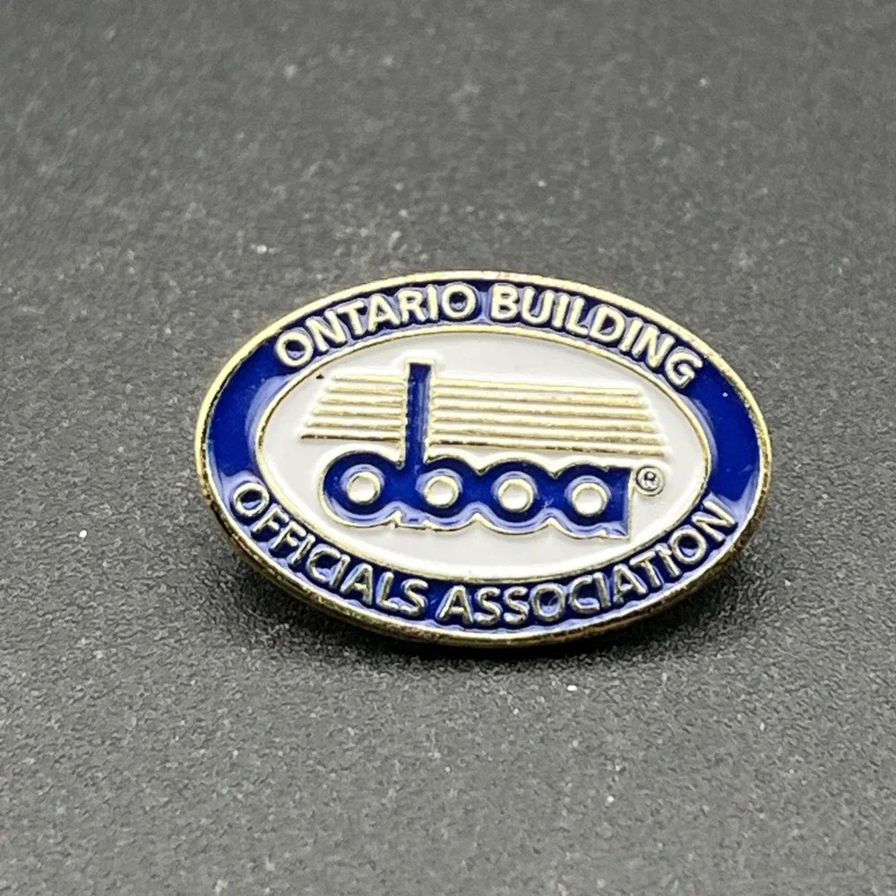 Ontario Building Officials Association‎ Canada Lapel Hat Pin